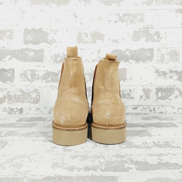 New Jack Rogers Girls Coco Suede Leather Chelsea Boots A405 - Picture 4 of 10